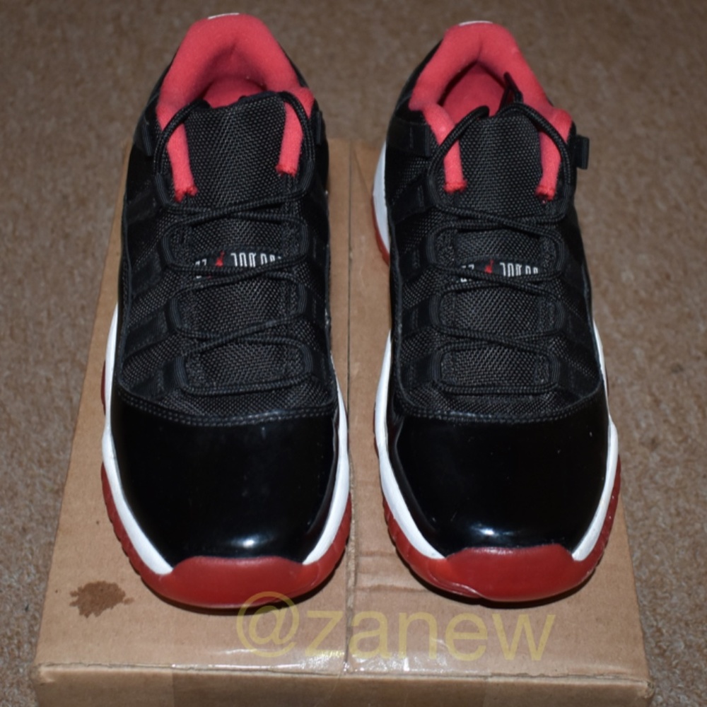 Jordan 11 Retro Low Bred (GS) 7Y/ W8.5